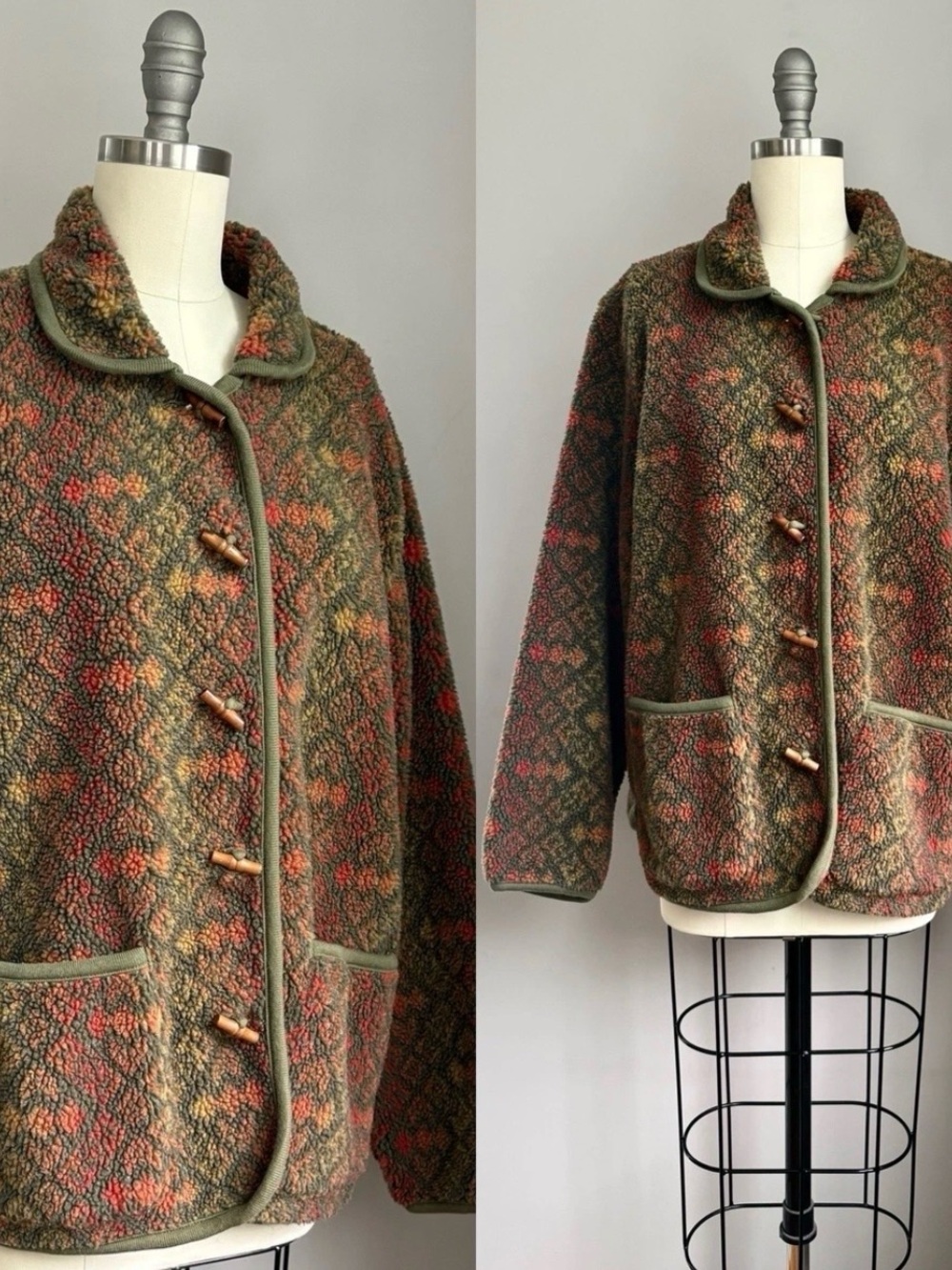 Fleece Vintage Coats, Jackets & Vests for Women Size M